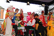 Faschingsdienstag: traditioneller Marktweibertanz 2016 auf dem Viktualienmarkt (Foto: Martin Schmitz)